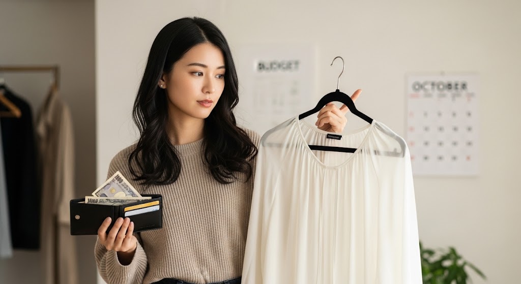 20代女性の1ヶ月の服代はいくらですか？