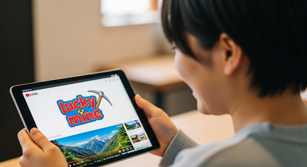 情報源のラッキーマインチャンネル