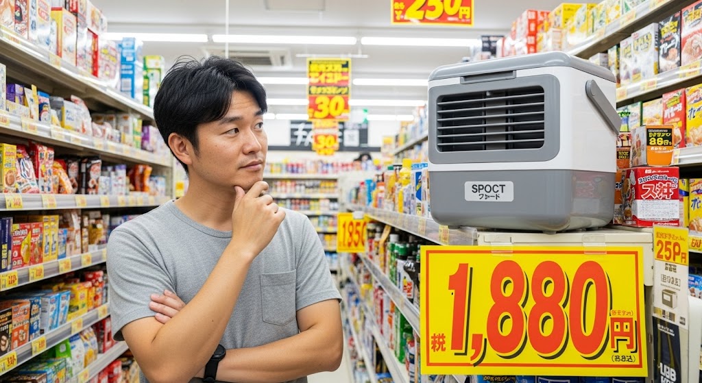 置くだけエアコン（ドンキ）の値段とコスパ