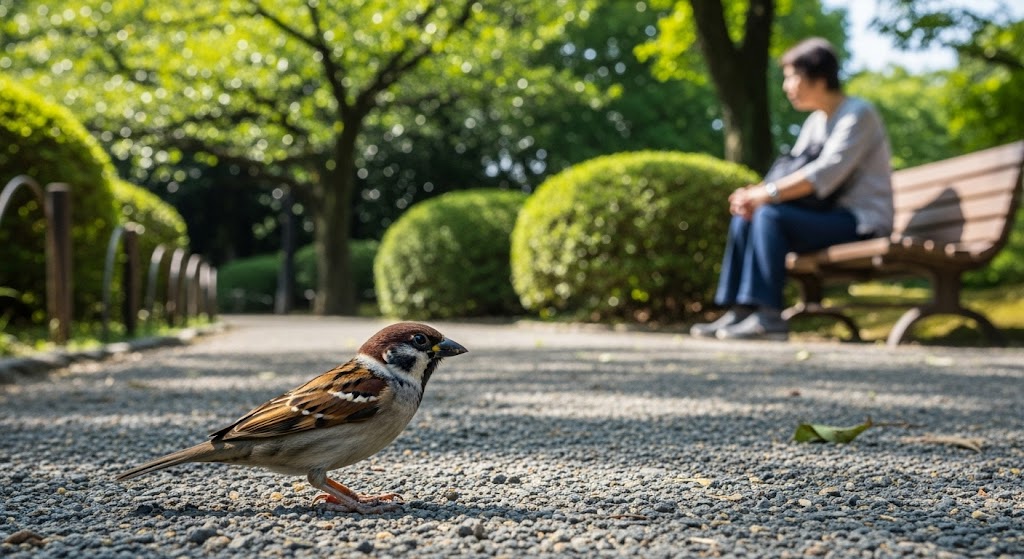 スズメは人になつきますか？その習性