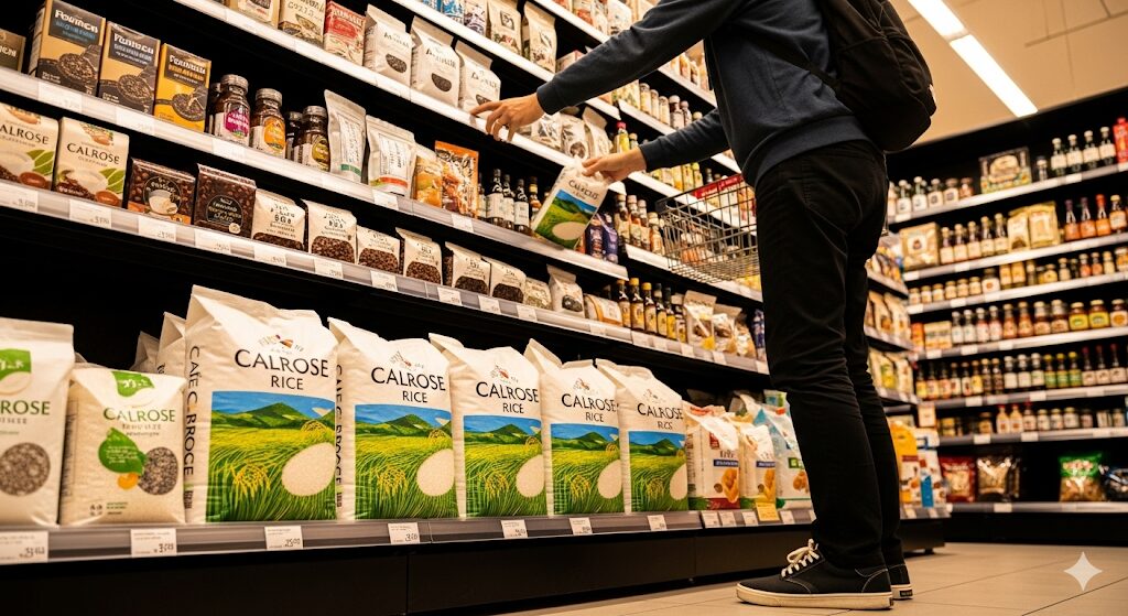 カルディにおけるカルローズ米の取り扱い