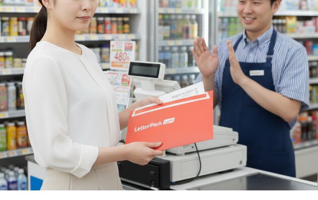 レターパックはコンビニで発送できる？