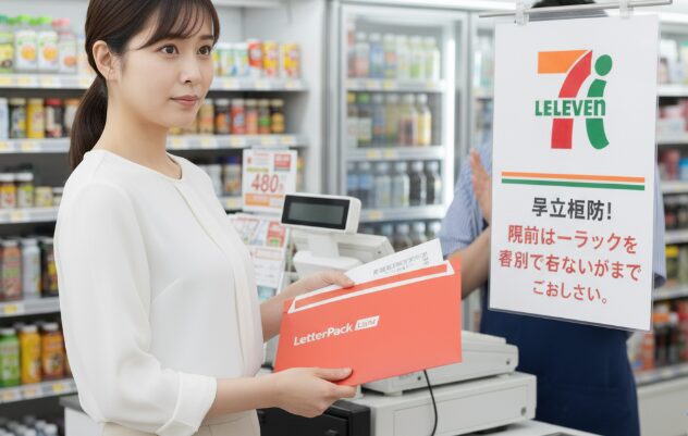 レターパックのセブンイレブン取扱店