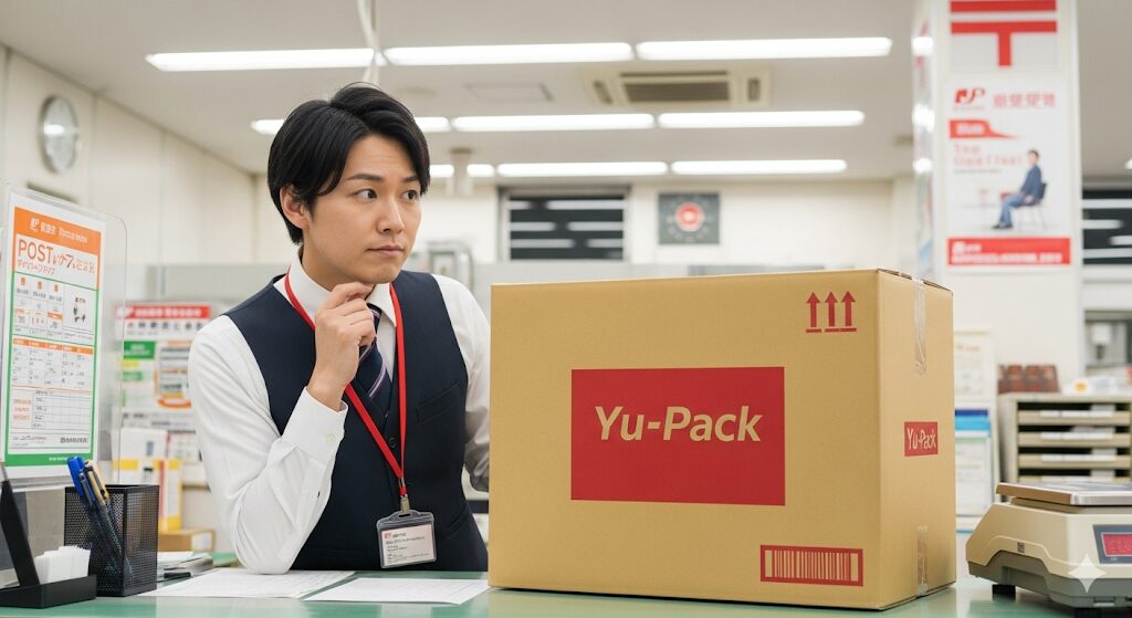 郵便局で買える大きい段ボールの最大サイズ