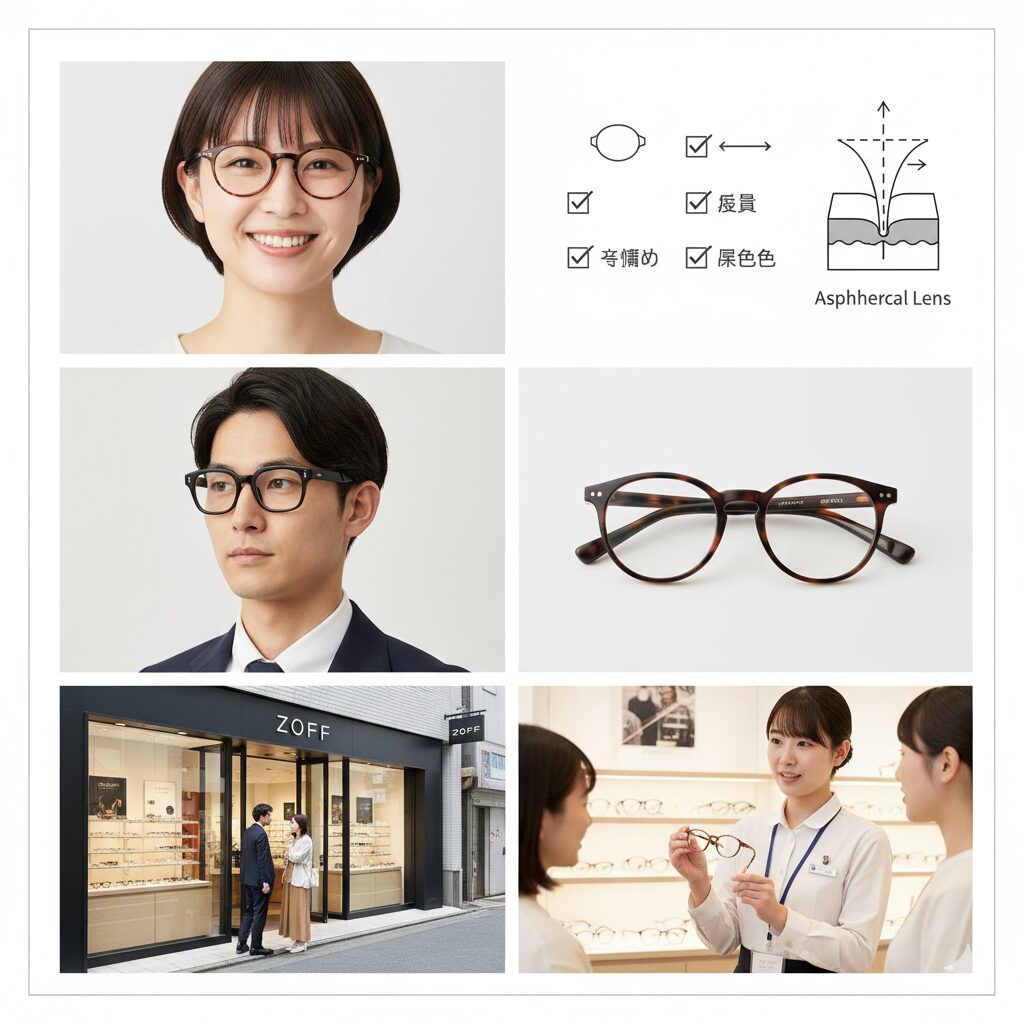 zoffのフレームと対策